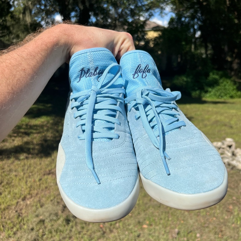 New Adidas Skateboarding 3st.003 Miles Silvas’ “Plaboys Fofa” Ice Blue Men’s 9.5